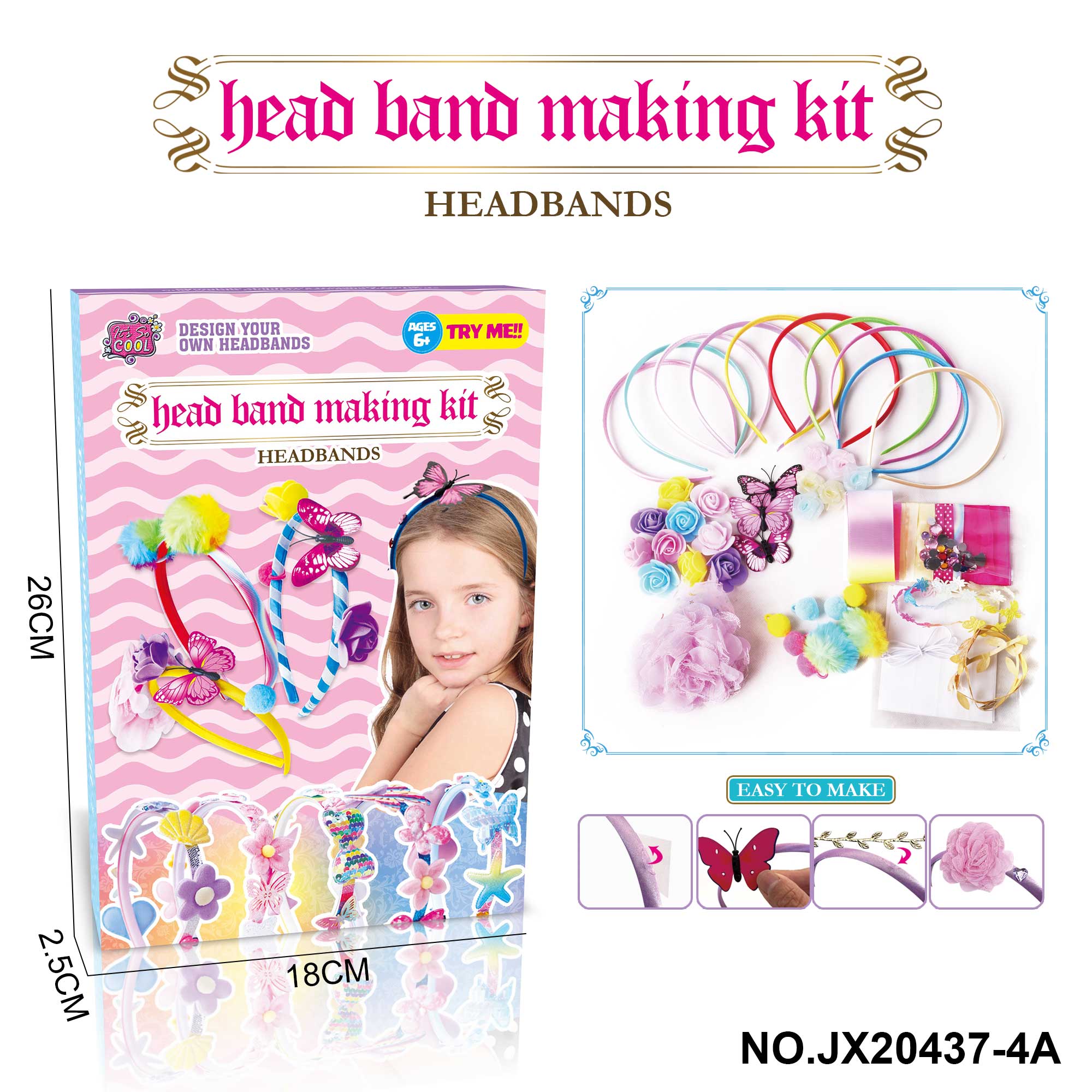 DIY Headband set (10 pieces)