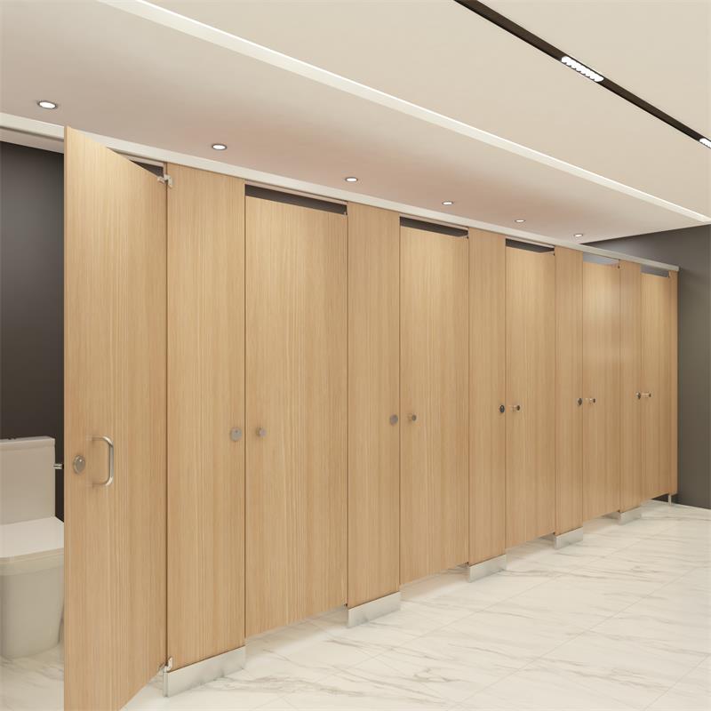 Aluminum toilet partition with feature of waterproof, class A fire resistant and cost effective