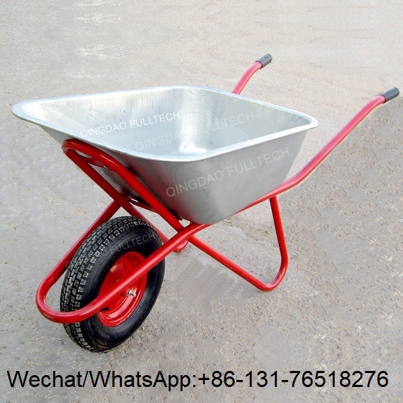 Construction wheelbarrow gardening wheel barrow,galvanised wheelbarrow galvanized wheel barrow,zinc