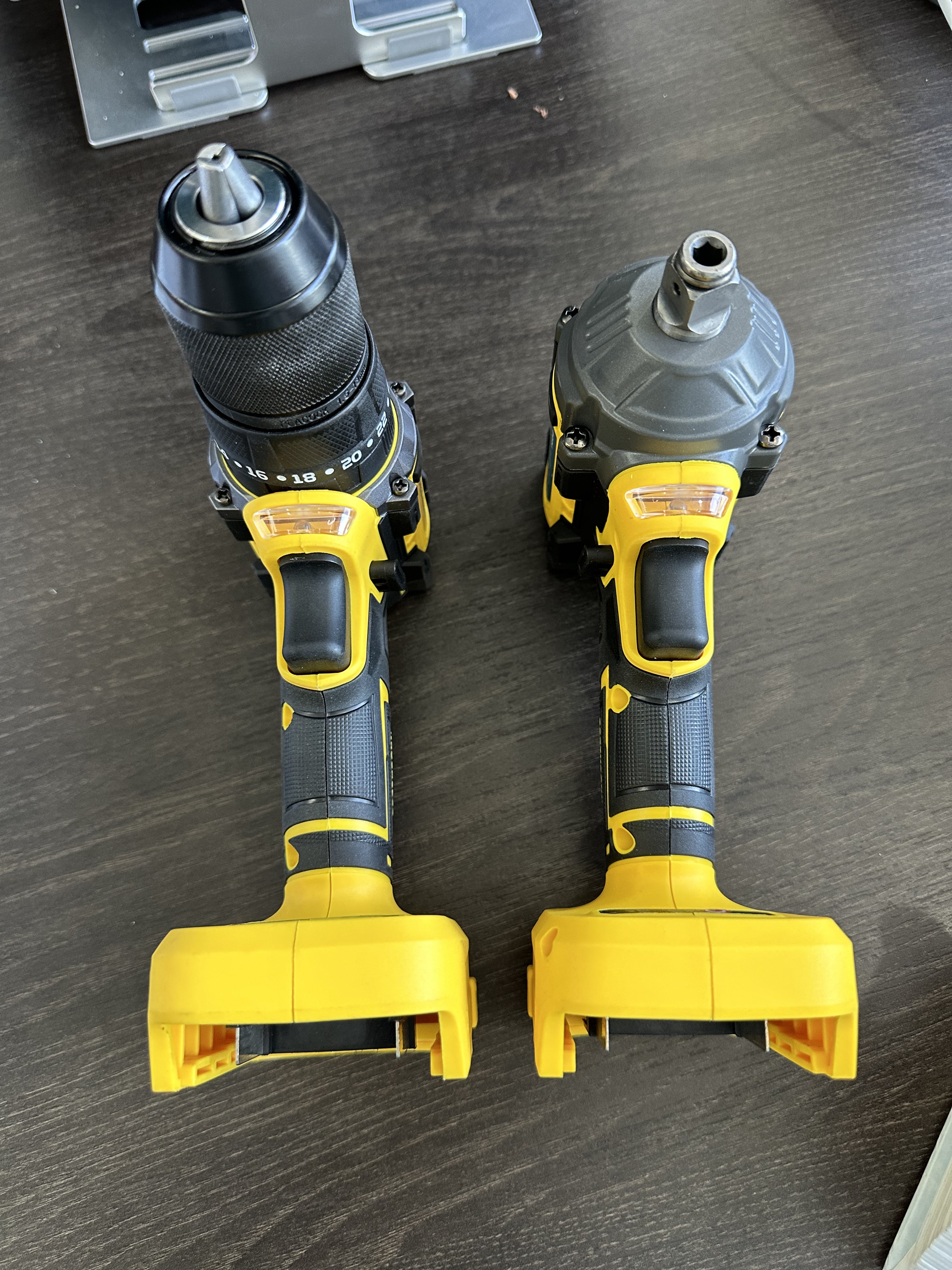 Set Of Rechargeable Drill And Wrench