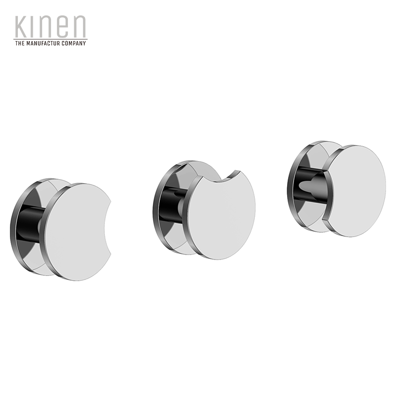 Kinen Elite Series Double Lever Bath Mixer For Concealed Installation in Chrome