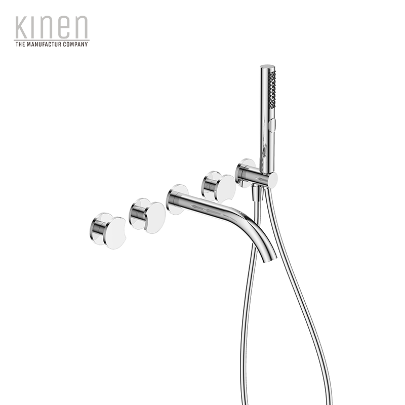 Kinen Elite Series Bath Mixer For Concealed Installation in Chrome