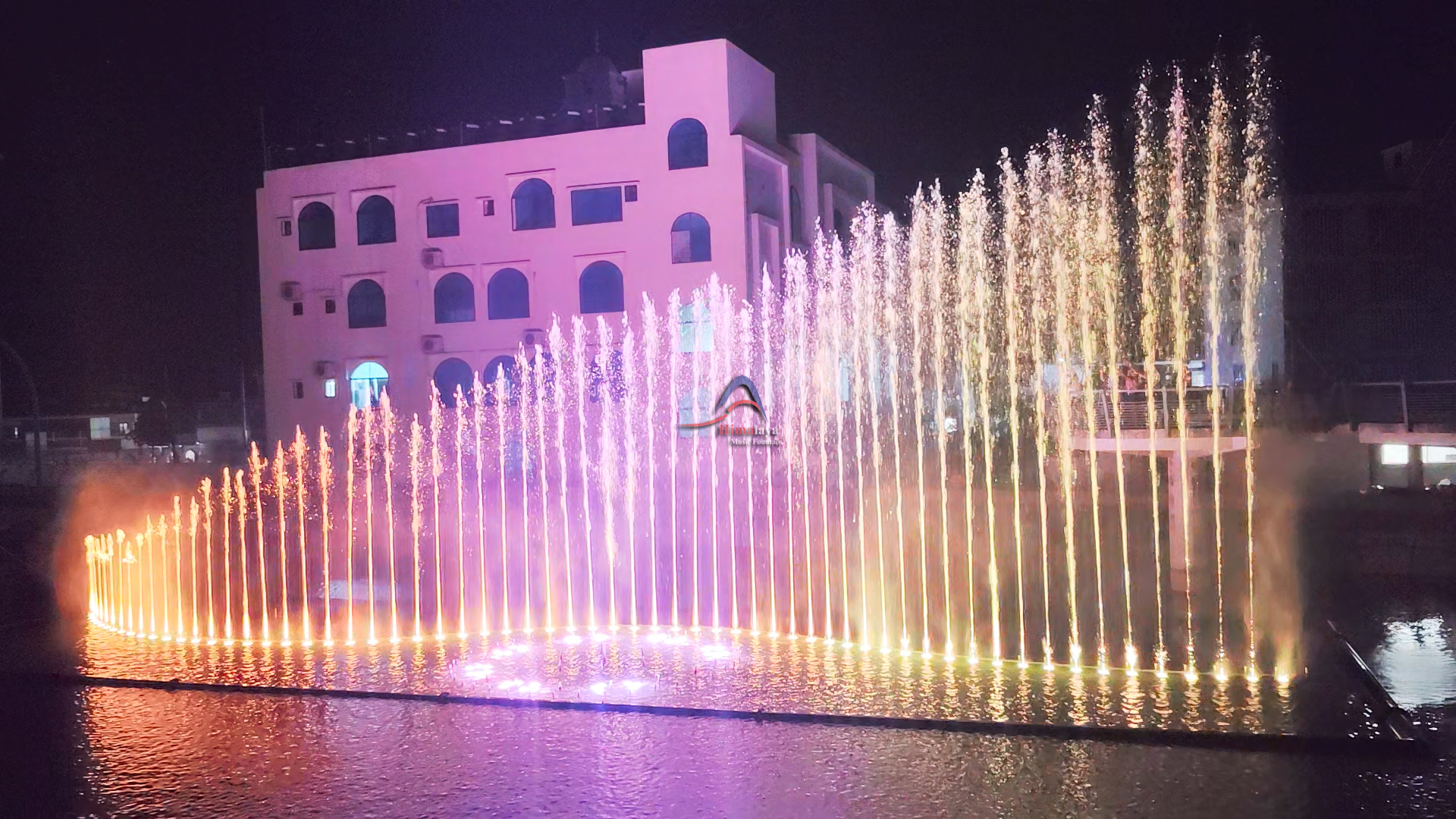 Bangladesh AB group Music Floating Fountain