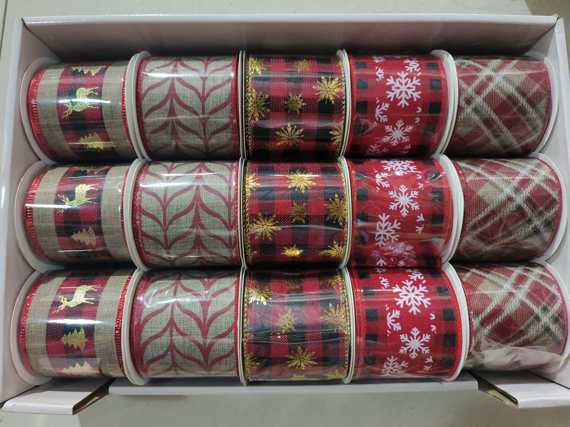 Christmas ribbons
