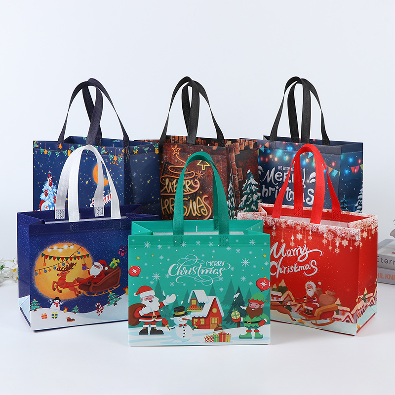Christmas Nonwoven Gift Bags