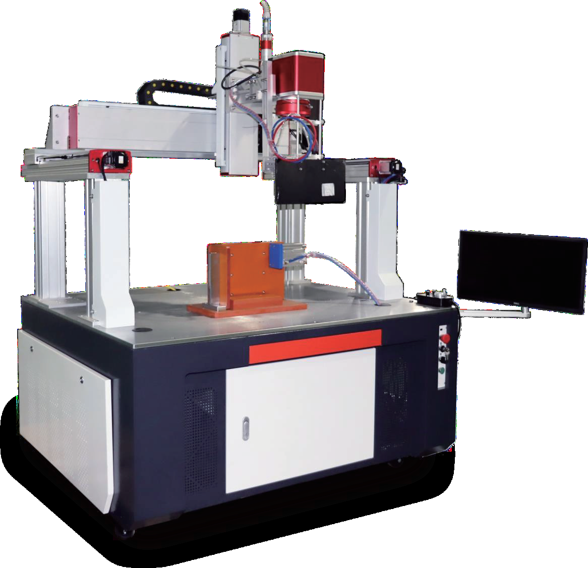 Worktable laser welding machine