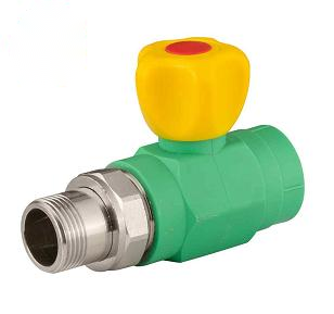 PPR Straight radiator valve