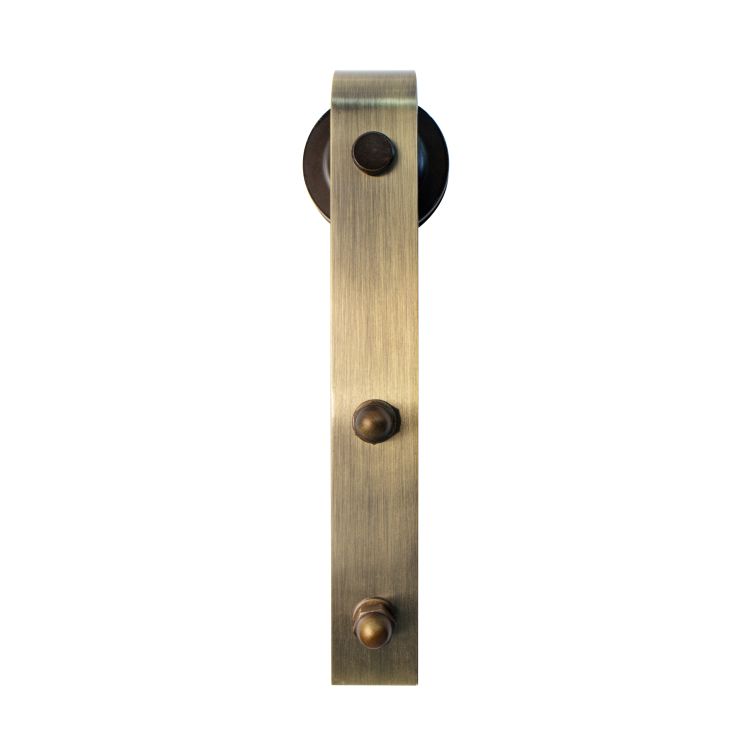 Barn door hardware