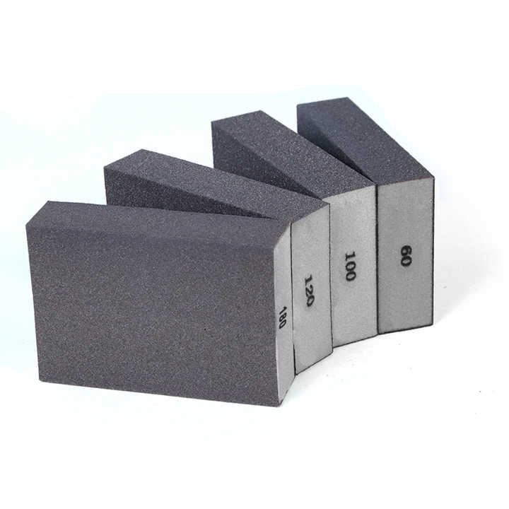Sanding Sponge P80 Sanding Blocks Washable and Reusable Sand Sponge Kit for Wood Drywall Sanding