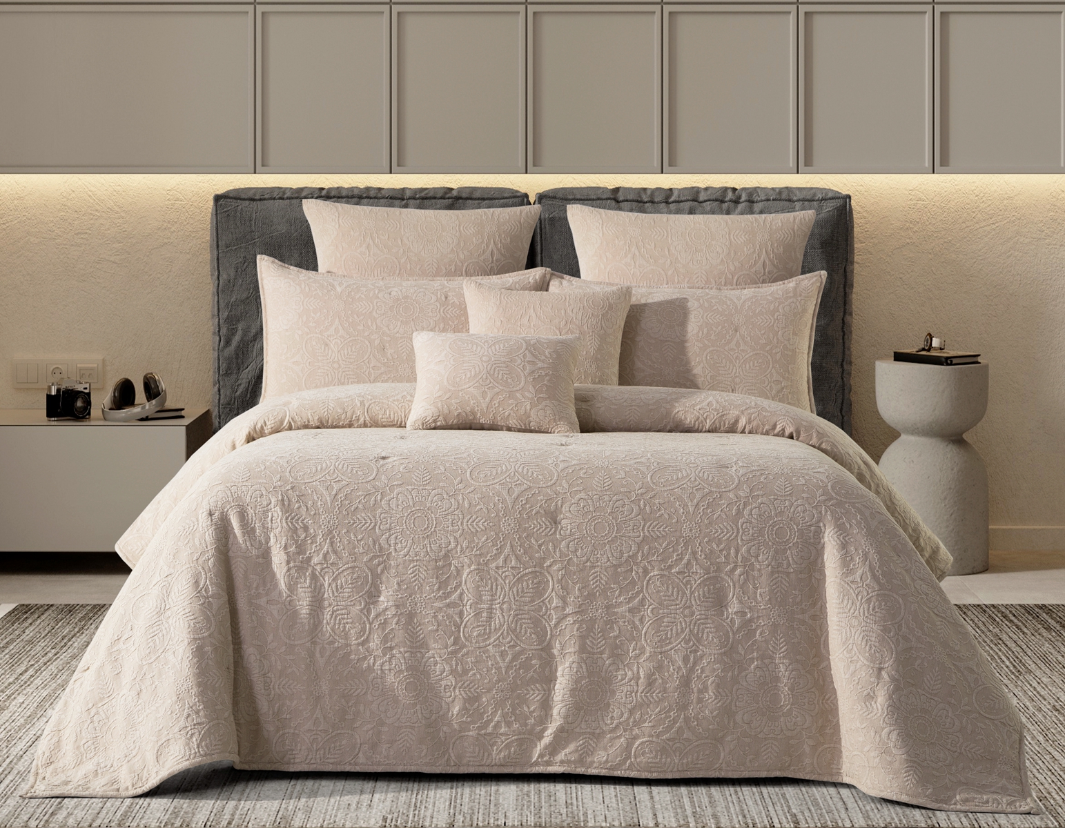 100% Cotton Jacquard Quilt
