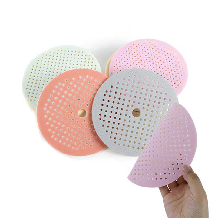 Wet Dry Round Sponge Sanding Block Softback Foam Abrasive Sponge Sand for Sanding Car