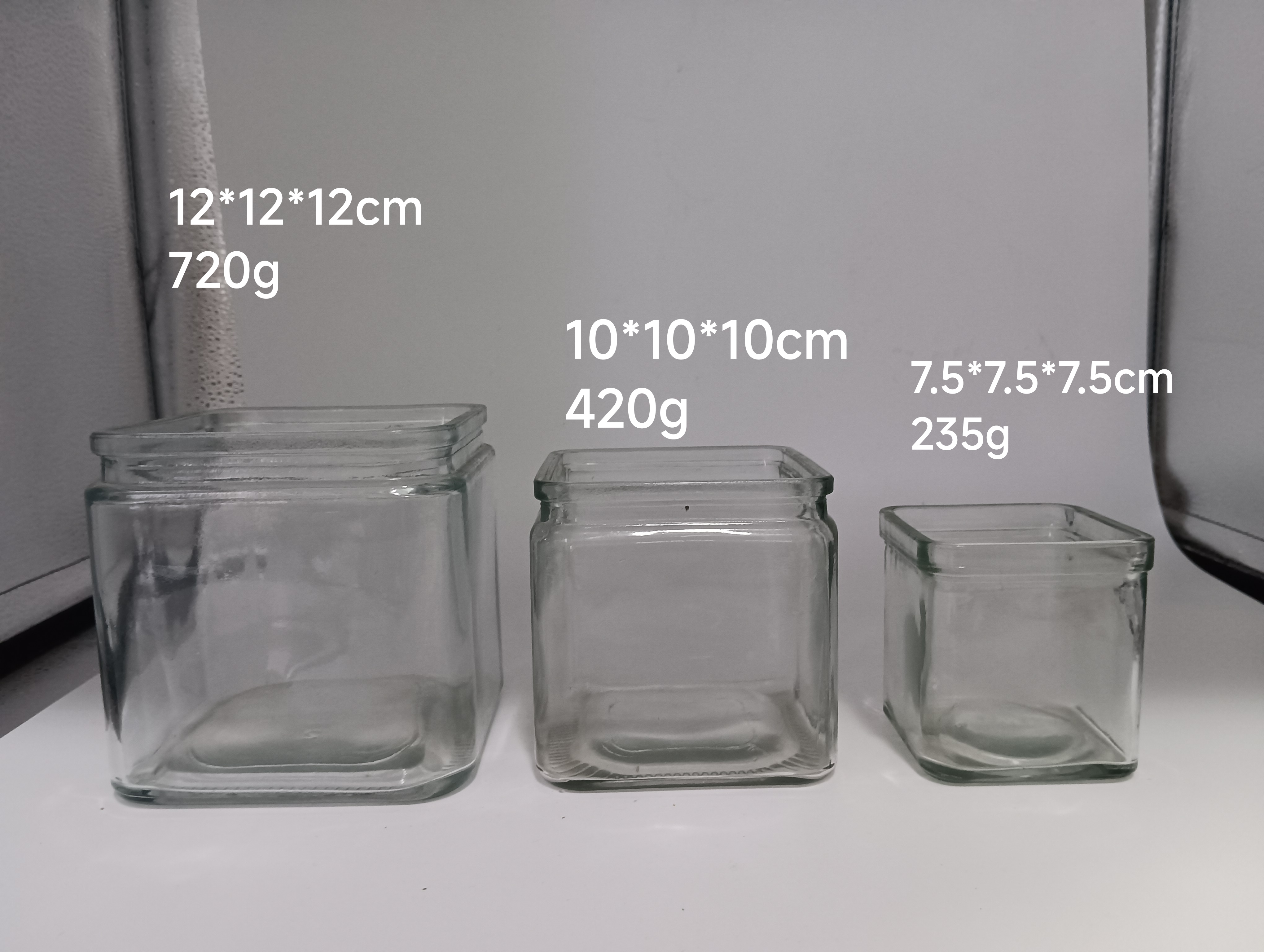 Glass Candle Holder