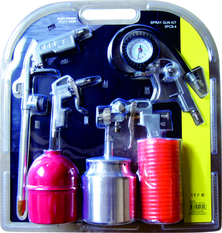 5pcs Kit Spray Gun Kits