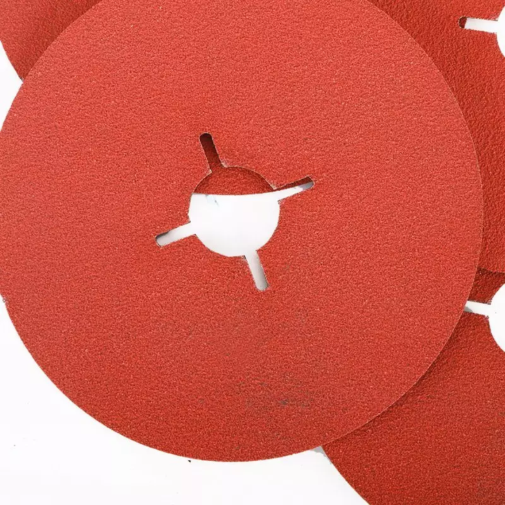 Fibre Disc Aluminum Oxide Resin Fiber Discs For bike frame carbon Polishing