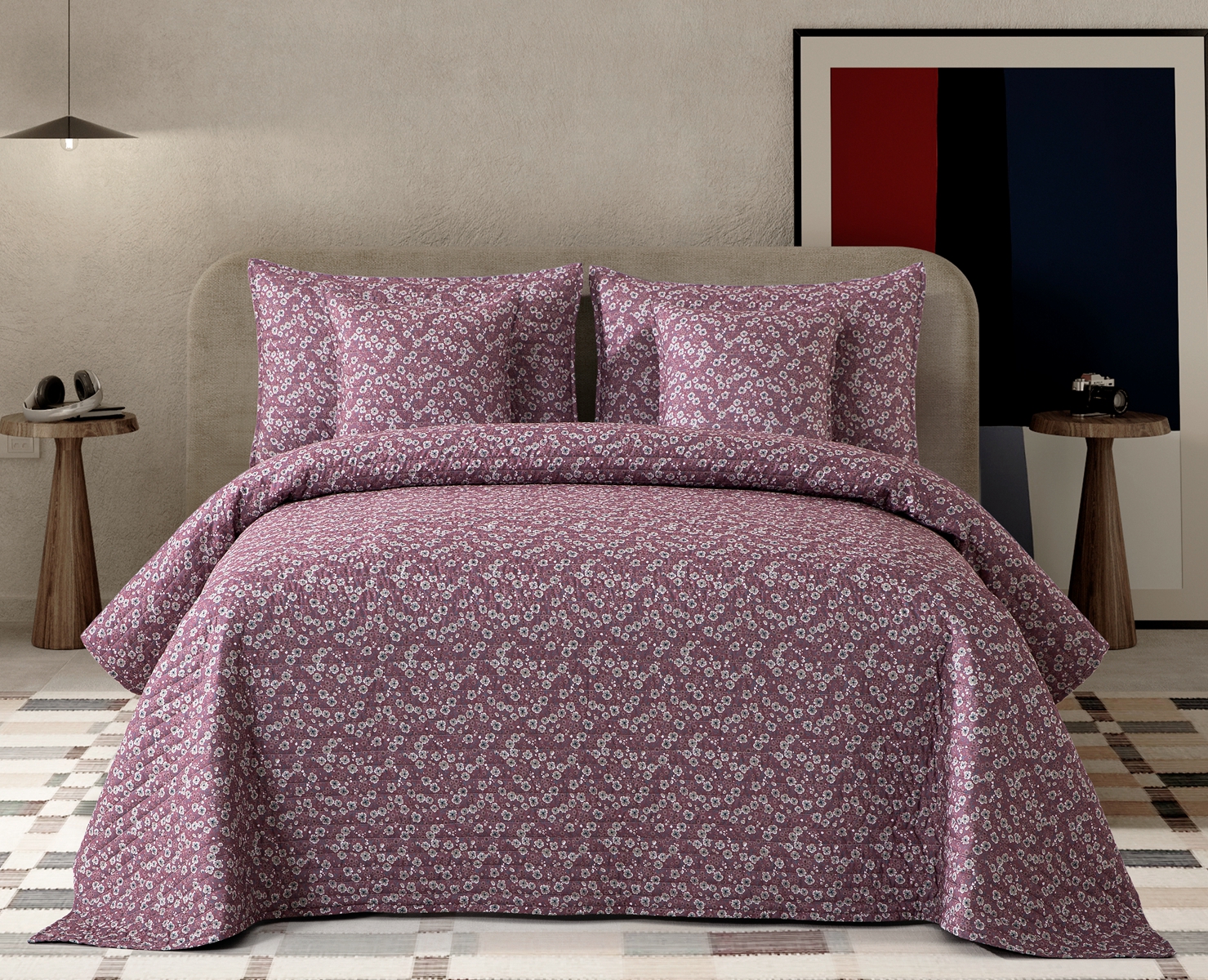90gsm Microfiber Printed Quilt