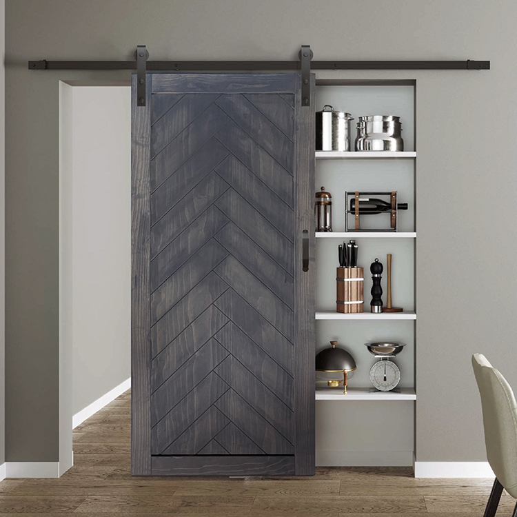 Wooden barn door