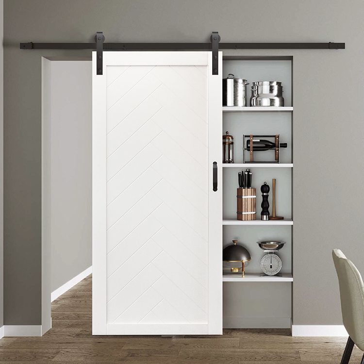 Wooden barn door