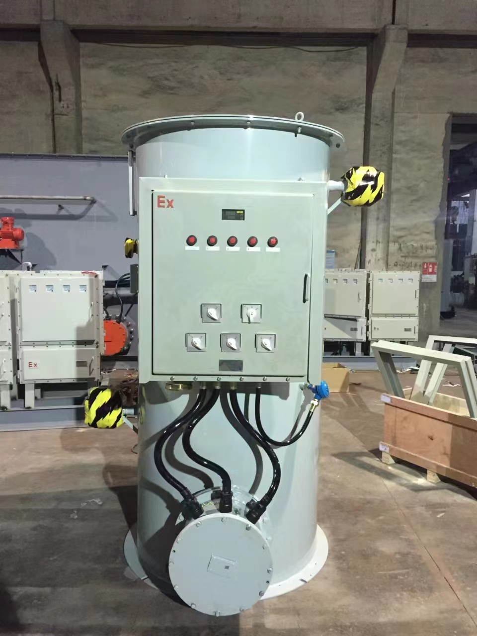 LO2, LN2, LAr , LCO2, LPG electric heated vaporizer