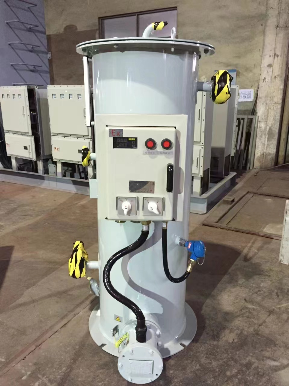 LO2, LN2, LAr , LCO2, LPG air heated vaporizer