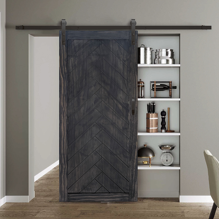 Wooden barn door