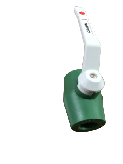 PPR New_ball_valve_with_metal_handel_