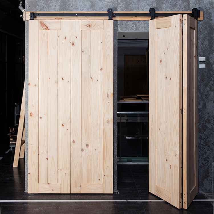 Bifold barn door