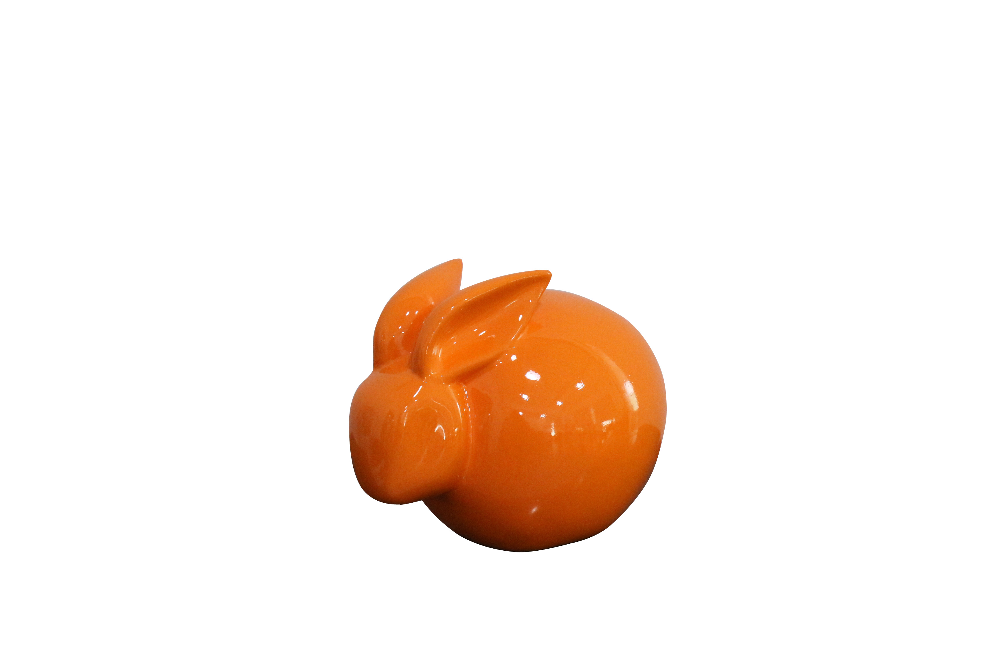 Sculpture/colorful rabbit