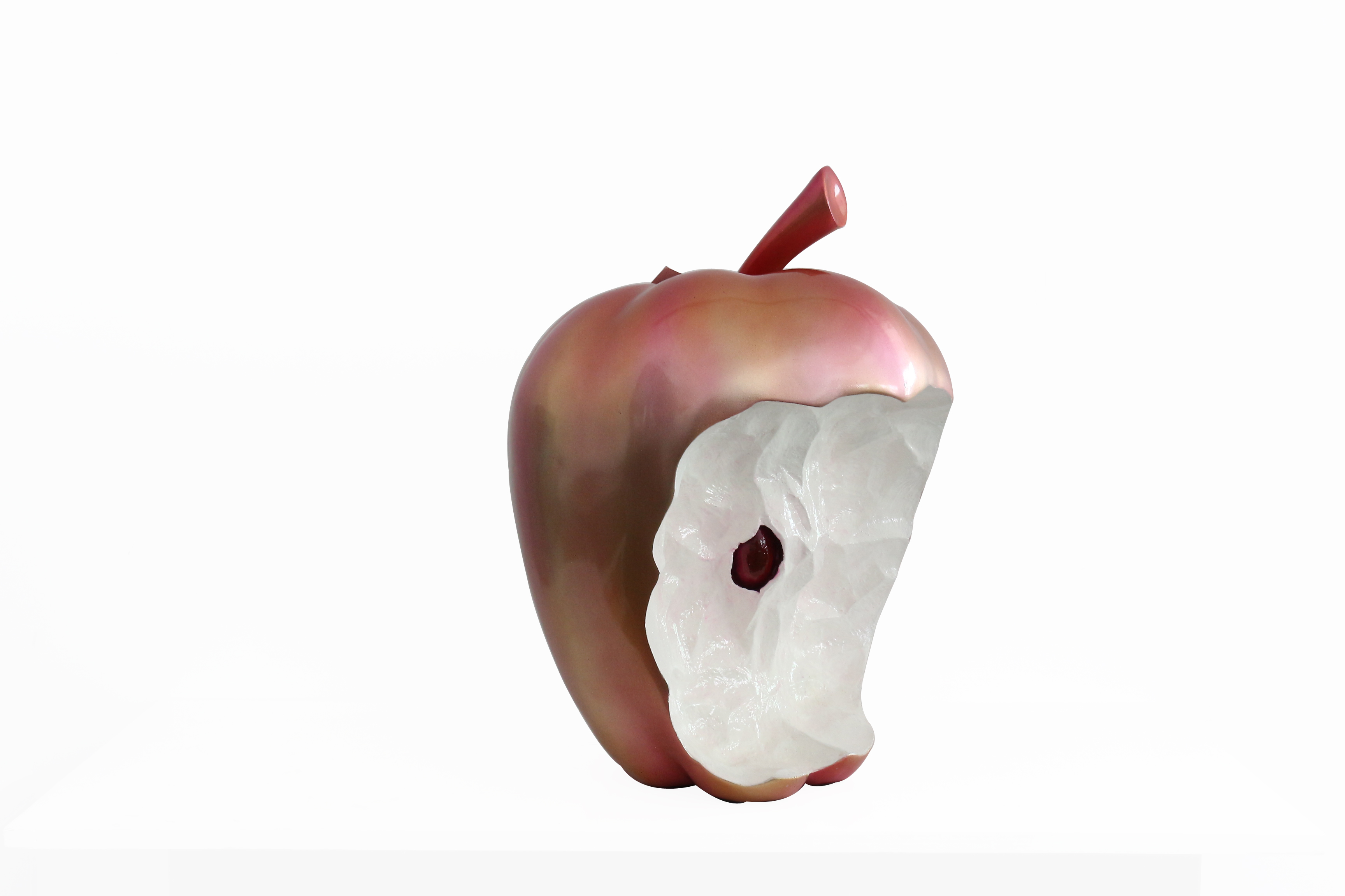 rotten apple decoration/sculpture