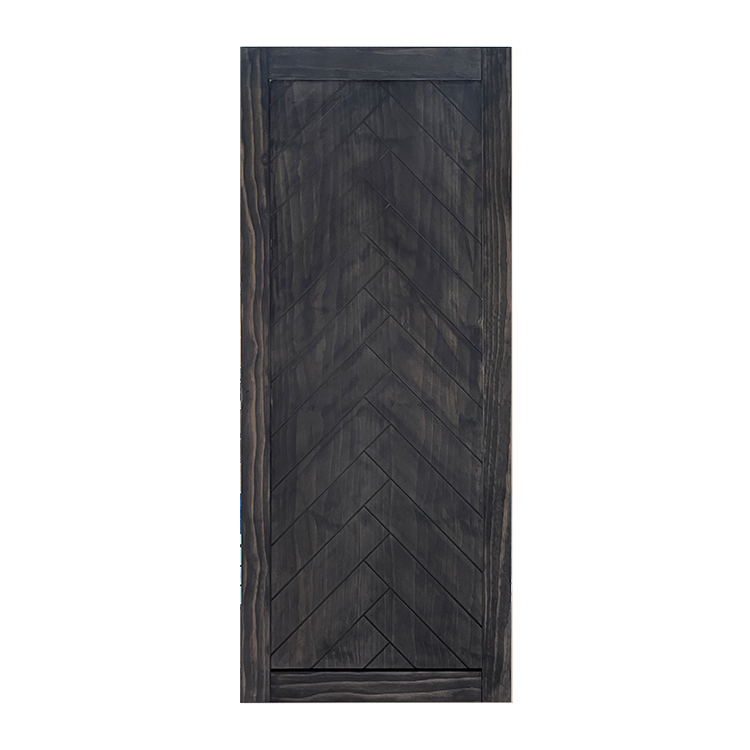 Wood barn door