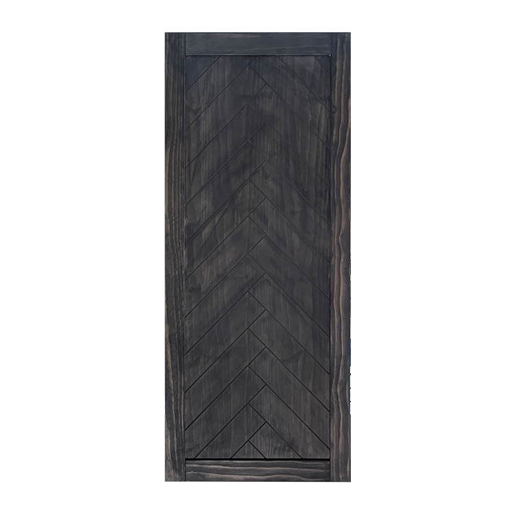 Wooden barn door