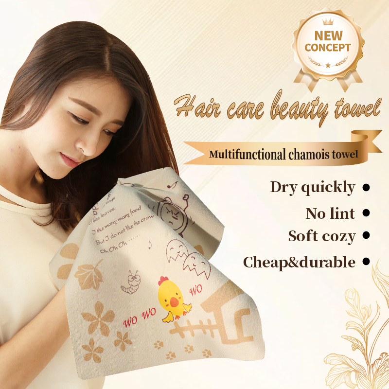 PVA dry hair towel and absorbent towel