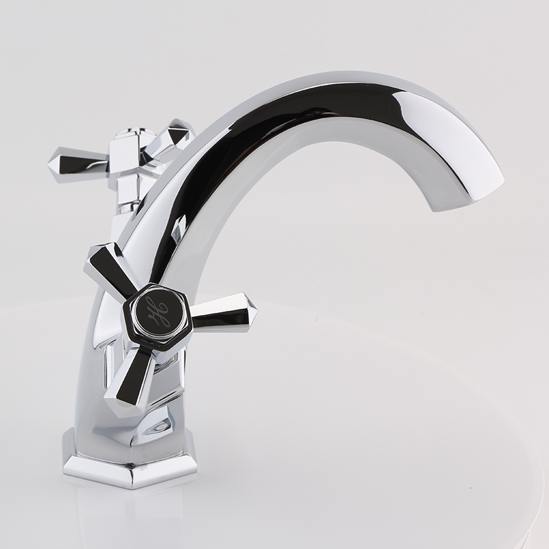 Traditional Single HOLES Whole Brass Basin Tap