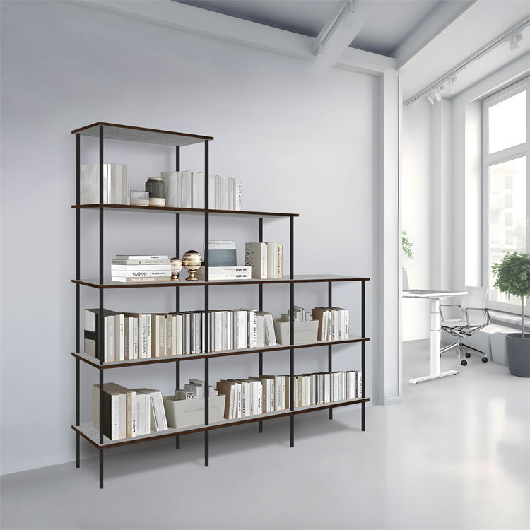 Display wooden shelf