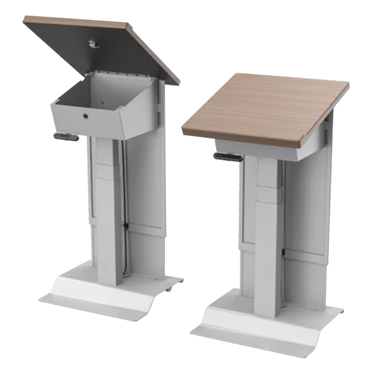 height adjustable lectern