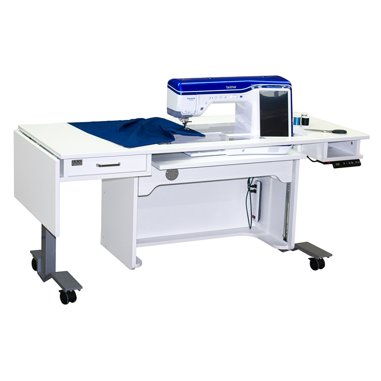 height adjustable sewing table