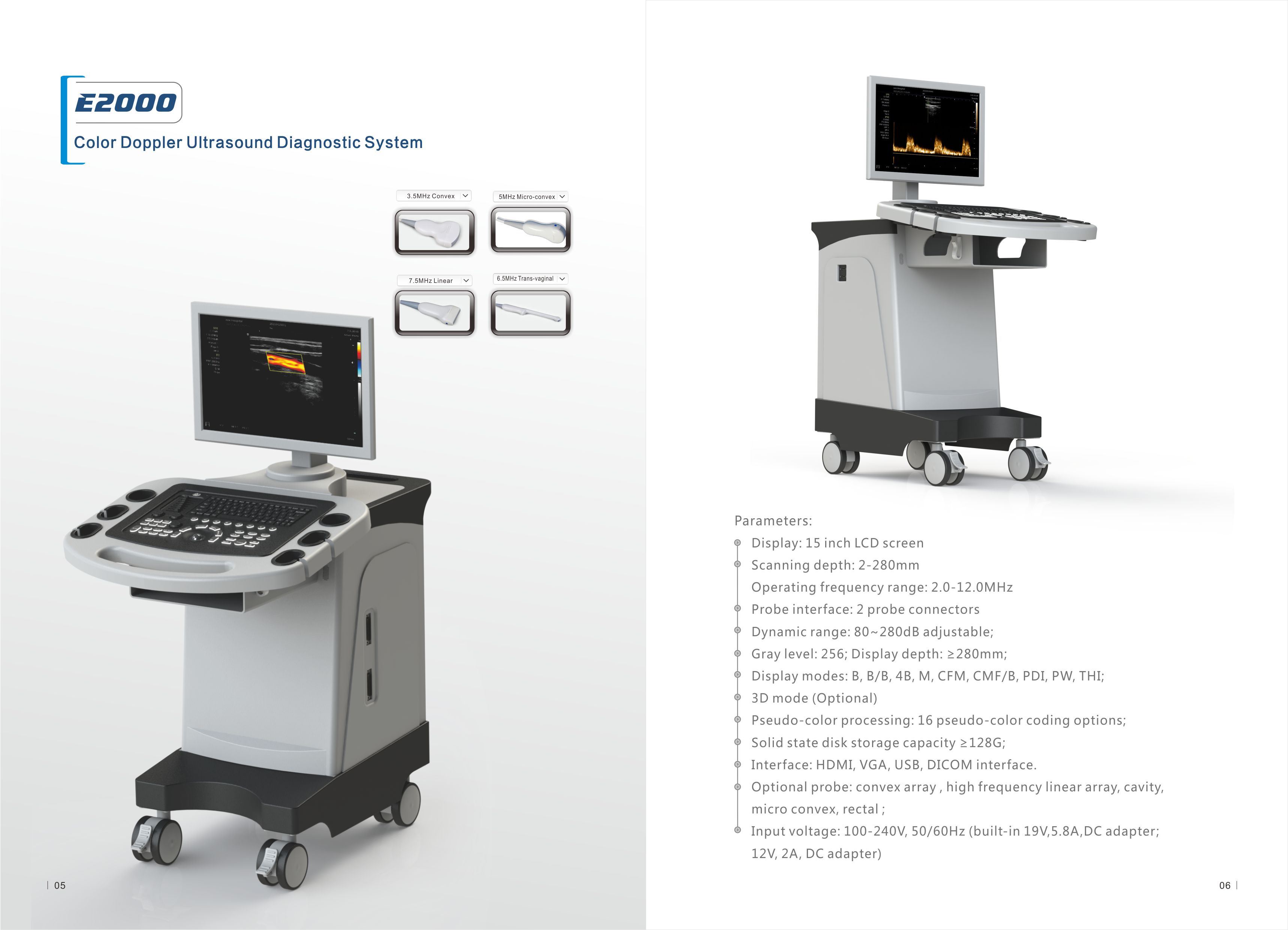 Color Doppler ultrasound diagnostic instrument