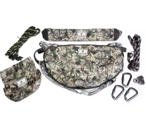 Helium Hammock Lightweight Packable Comfortable Camo Hunting Tree Saddle with Removable Padded Seat