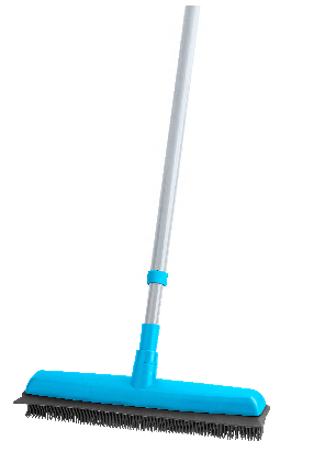 Rubber broom