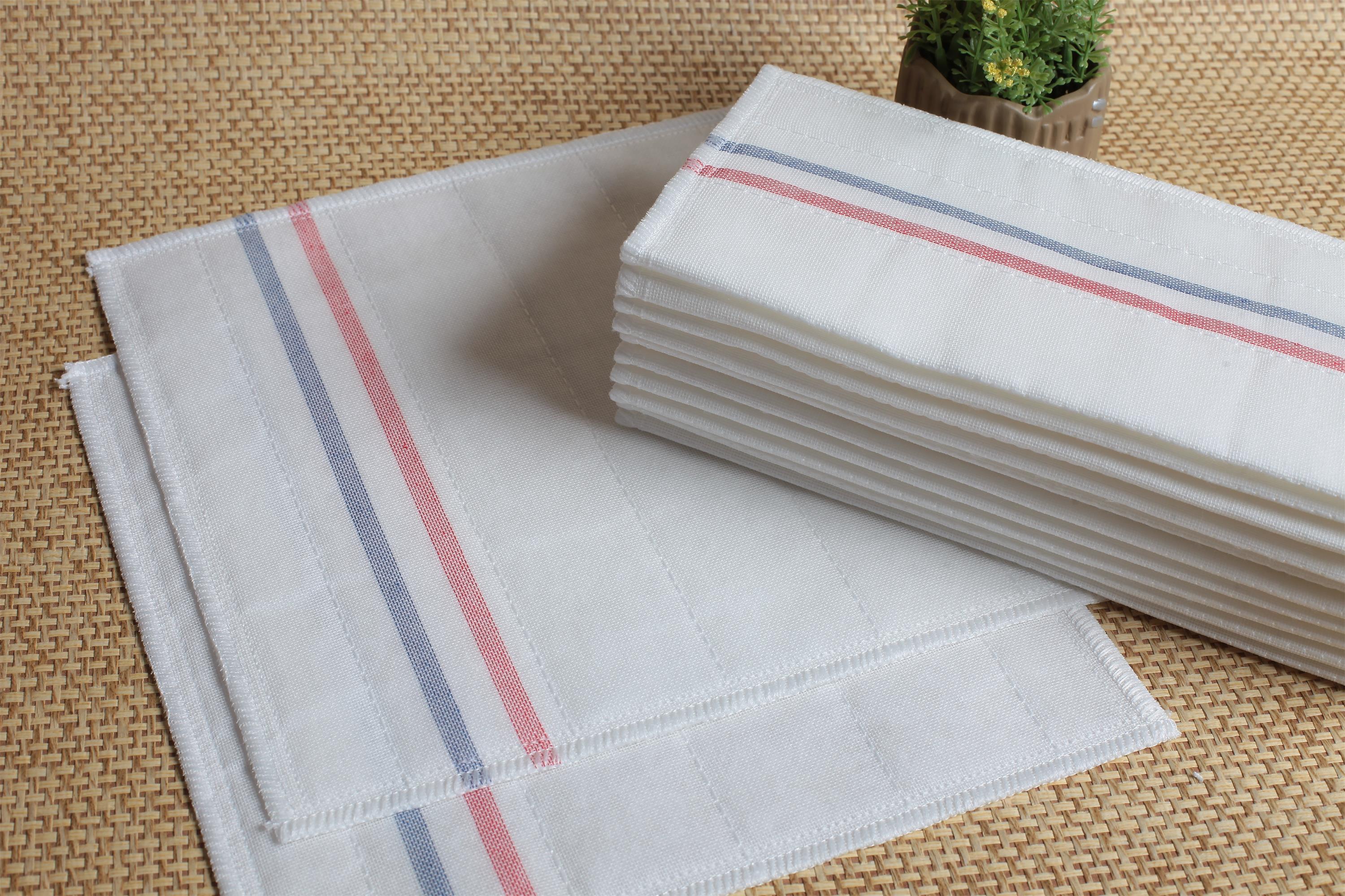 British style wiping cloth