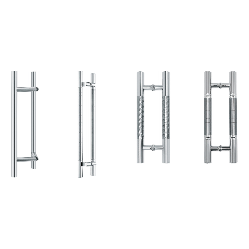 Glass door handle