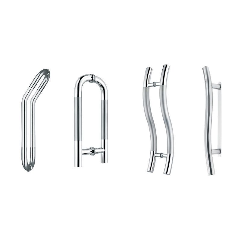 Glass door handle
