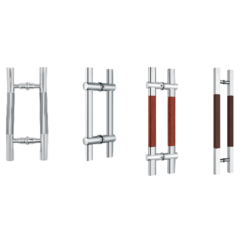 Glass door handle