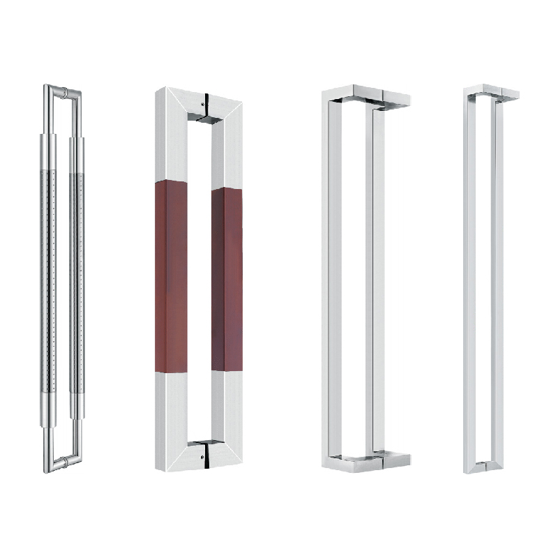 Glass door handle