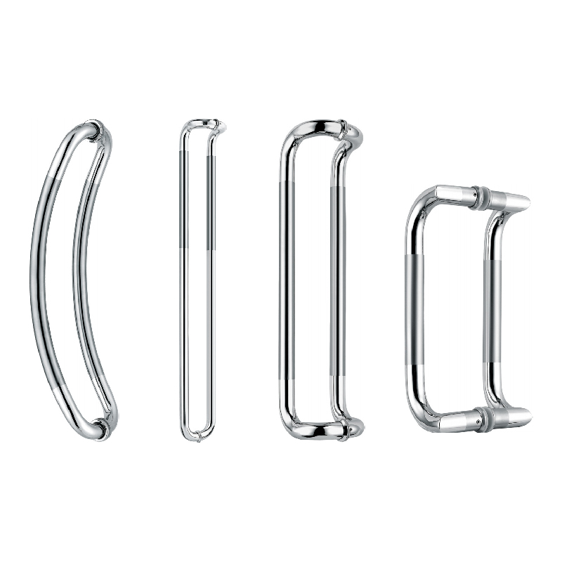 Glass door handle