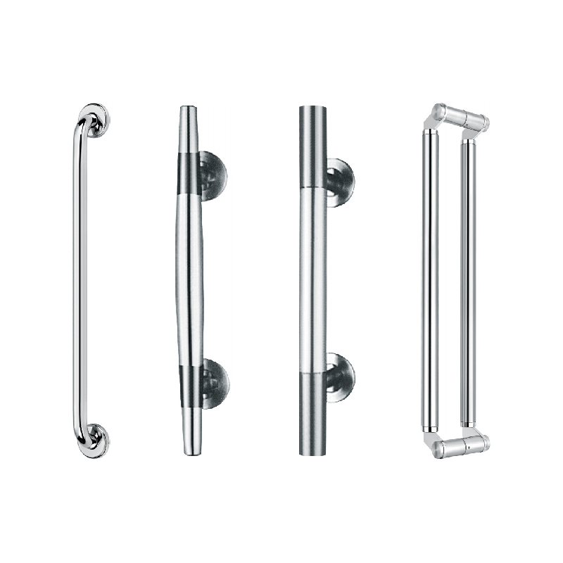 Glass door handle