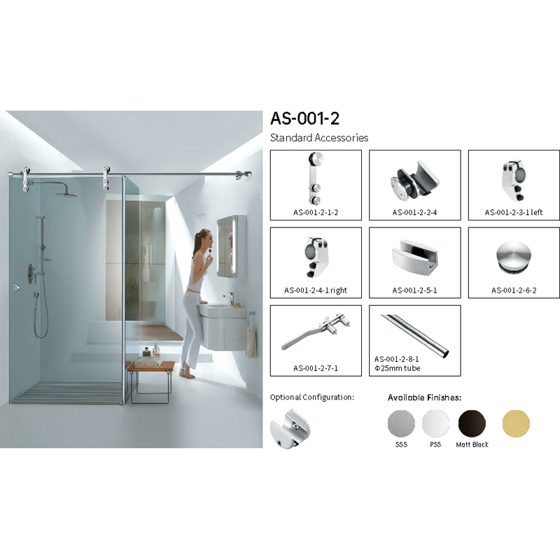 Shower Sliding Door Kits