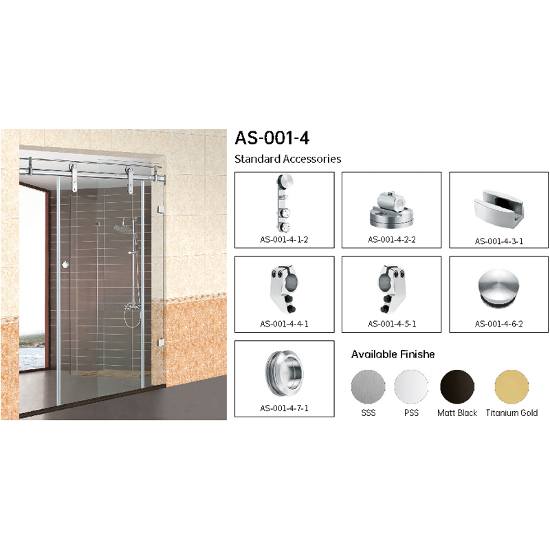 Shower Sliding Door Kits