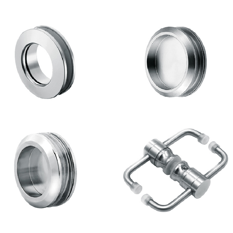 Shower glass door door knob