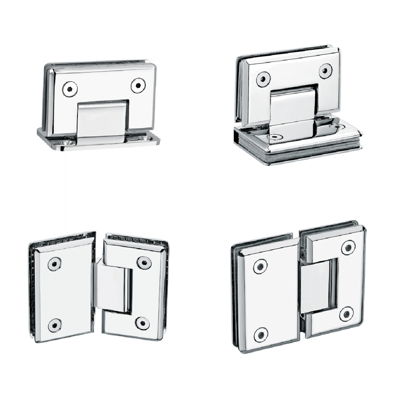 Shower glass door hinge