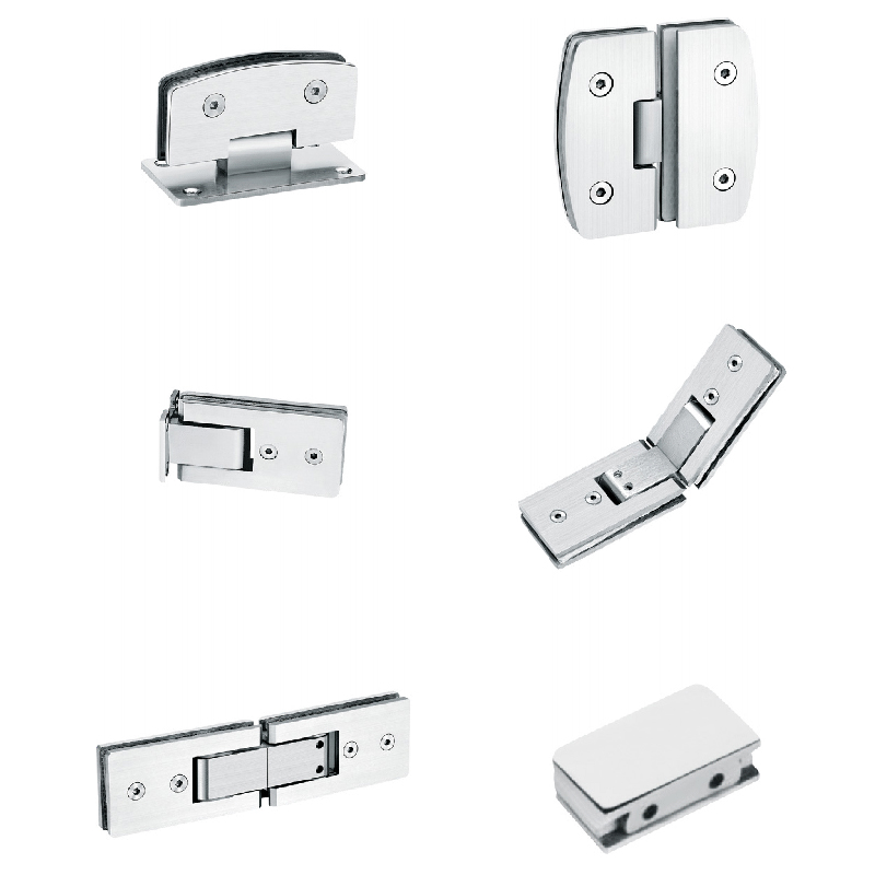 Shower glass door hinge